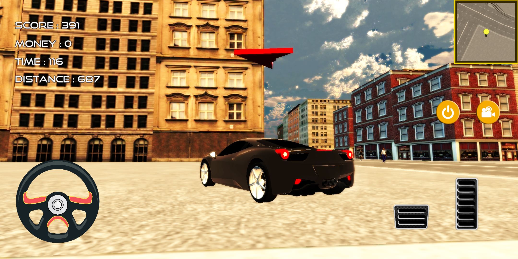 Android application Traffic Car Driving screenshort