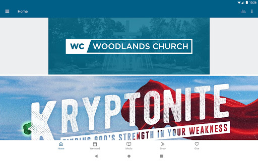 Screenshot of Woodlands Church - Kerry Shook