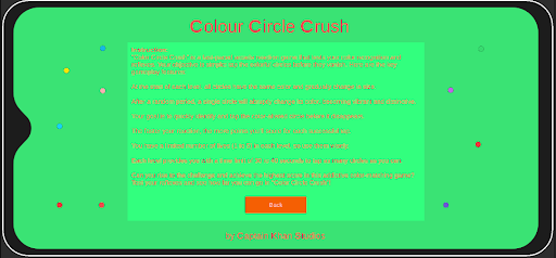 Android application Colour Circle Crush screenshort