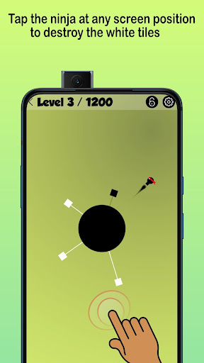 Android application Ninja Peendle screenshort
