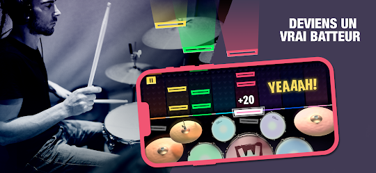 WeGroove: apprendre les drums