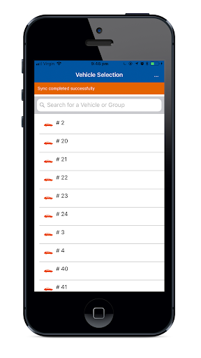 Android application Trac360 screenshort
