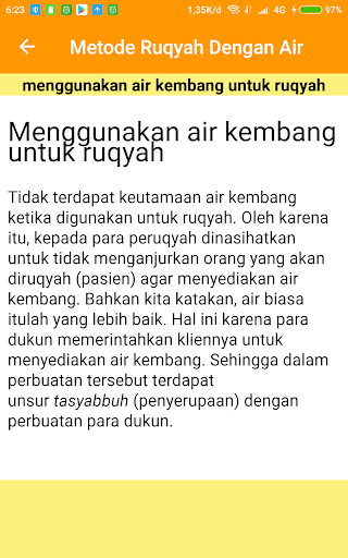 terapi ruqyah dengan air Screen 2
