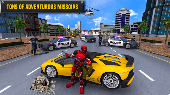 Spider Miami Gangster Hero v1.0 MOD APK(Unlimited Money)Free For Android 9