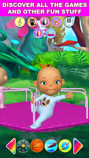 Talking Baby Twins Newborn Fun Screenshot 2 - AppWisp.com