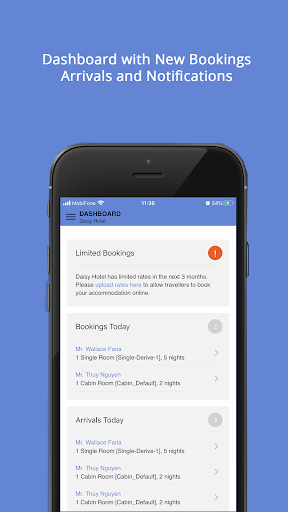 Android application Hotel Link screenshort