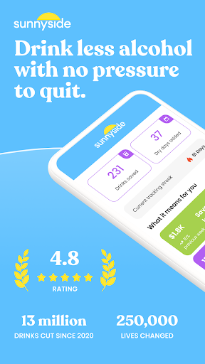 Screenshot of Sunnyside: Drink Less Alcohol