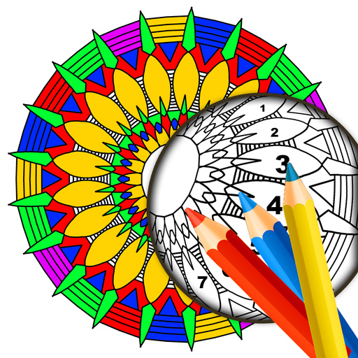 Coloring App Mandala Games logo