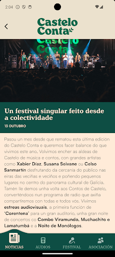 Castelo Conta Screen 2