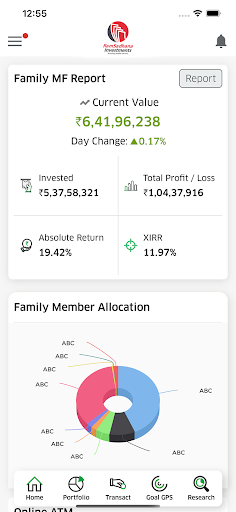 Android application Ramsadhana Investment screenshort