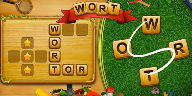 Wort Kreuzworträtsel Spiel Screenshot
