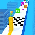 Cover Image of Tải xuống Cube Stack Color surfer-tower rush cube runner .2 APK