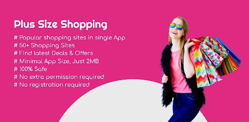 Android application Plus Size Clothing App screenshort