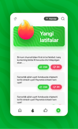 Android application Eng sara latifalar screenshort
