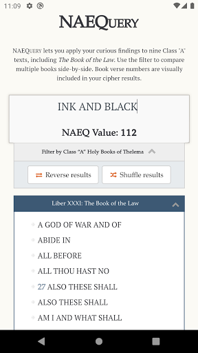 NAEQuery Screen 2