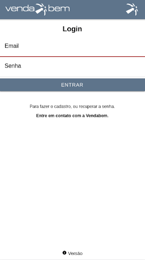 Android application VendaBem screenshort