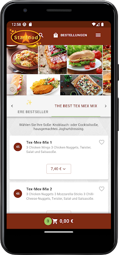 Starfood - Lieferservice Screen 2