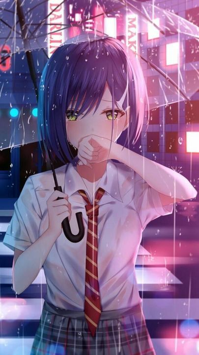 Sad Girl Anime Wallpaper HD by wllppr - (Android Apps) — AppAgg