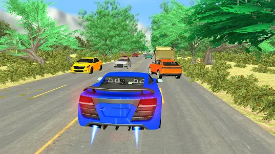 Real Traffic Car Highway Games