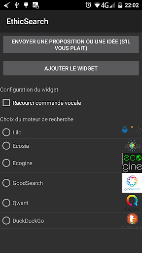 Ethic Search Screen 3