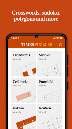 Screenshot of Times of London Puzzles