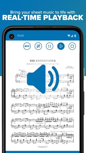 Screenshot 4 Musicnotes Sheet Music Player android
