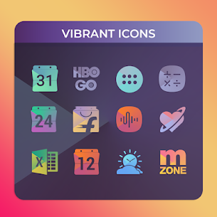 Vibrant Icon Pack APK (وصله شده) 3