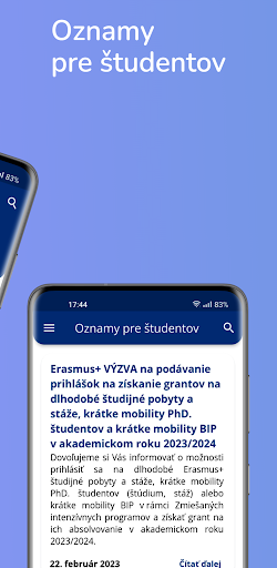 Smart UNIZA Screen 2