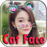 Cat Face Photo Sticker icon