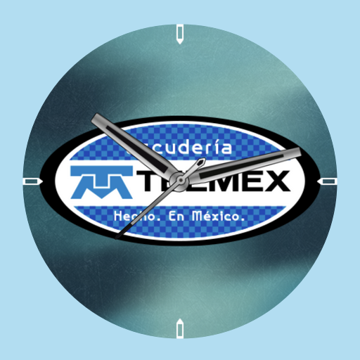 Óvalo Escudería Telmex Logo