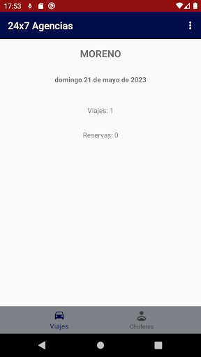 Android application 24x7 Agencias screenshort