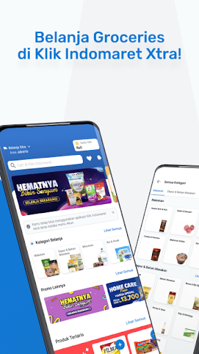 Android application Klik Indomaret Xtra screenshort