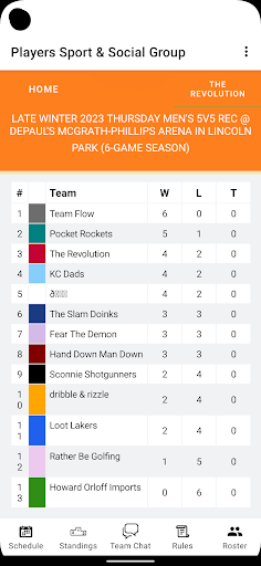 Players Sport and Social Group