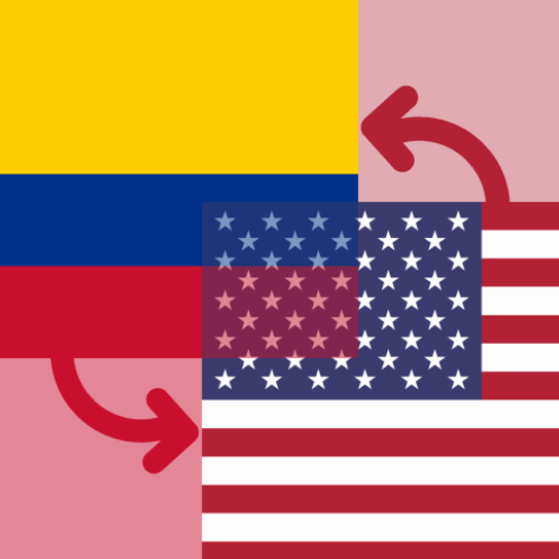 Colombian Peso / US Dollar logo