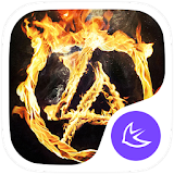 The Fire theme for APUS icon