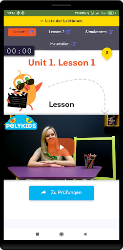 English for kids 1 PolyKids Screen 3
