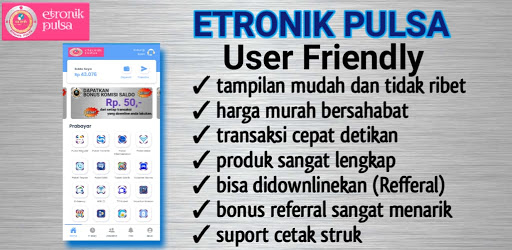 Android application ETRONIK screenshort