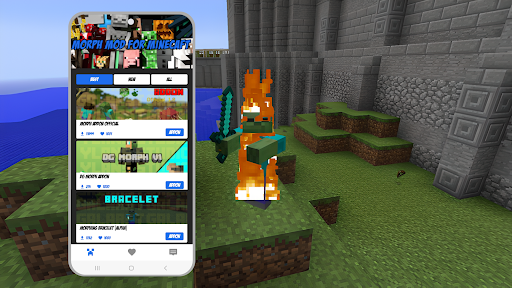 Morphing into Mobs Mod in MCPE screenshot 13