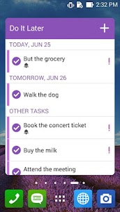 Do It Later  Tasks  To-Dos Apk Download 4