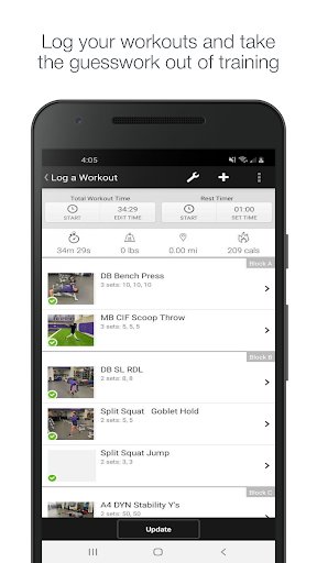Ideal Sports Performance Screen 3