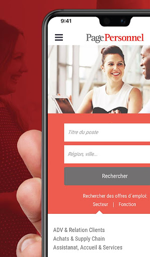 Android application Page Personnel | Cabinet de re screenshort
