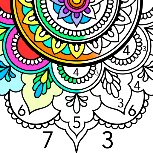 Mandala Coloring Antistress  Icon