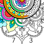 Cover Image of Tải xuống Màu Mandala theo số - Sách Tô màu Mandala 2.7.1.1 APK