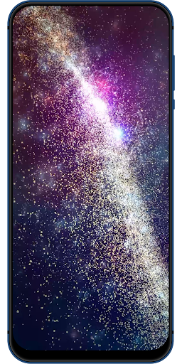 Ice Galaxy Cluster Live Wallpa Screen 2