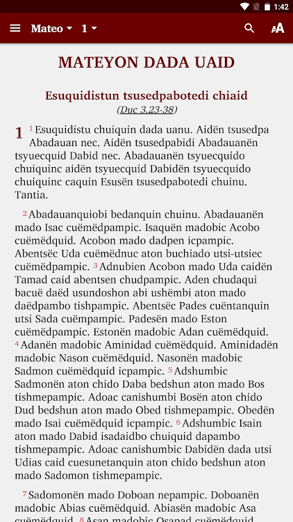 Matsés Bible - 11.3 - (Android)