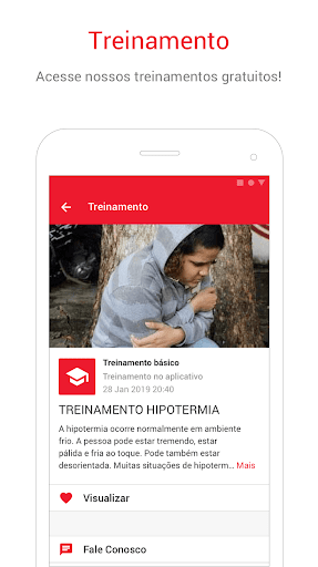 App da Cruz Vermelha Brasileir