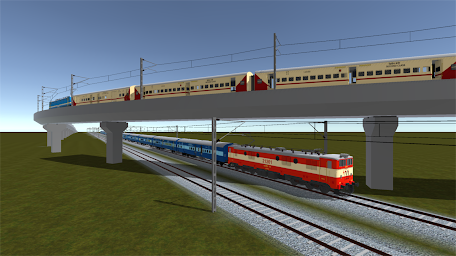 Indian Train Crossing 3D