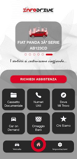 Android application Infodrive Automotive screenshort