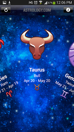 Android application Horoscopes by Astrology.com screenshort