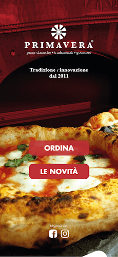 Android application Pizzeria Primavera Firenze screenshort